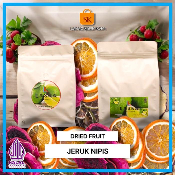 

DISKON Dried fruit slice 100 grm - Buah kering slice-garnish buah READY STOCK
