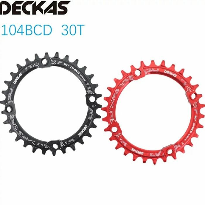 ORIGINAL Deckas Chainring Deckas BCD 104 30T Narrow Wide READY STOCK