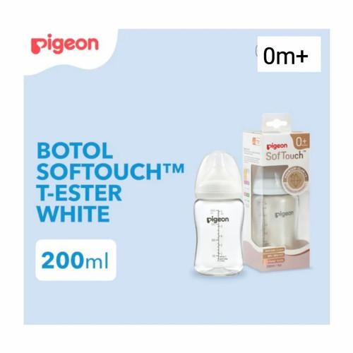 PIGEON SOFT TOUCH T ESTER WN BOTTLE - BOTOL SUSU BAYI 200ML