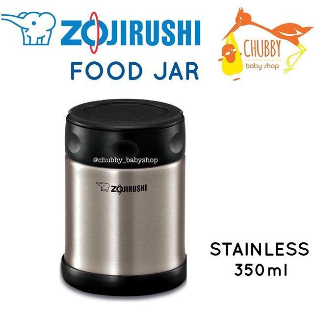 ZOJIRUSHI - FOOD JAR 350ML STAINLESS