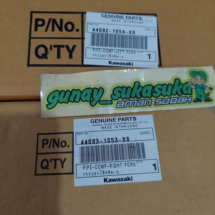 Tabung Shock Depan Gold Ninja RR ZX New RR Original Kawasaki