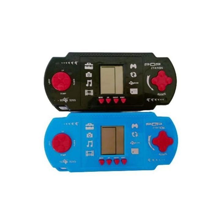 (Allthebest) MAINAN ANAK GIMBOT JADUL GAME WATCH TETRIS GAMEBOT BRICK GAME