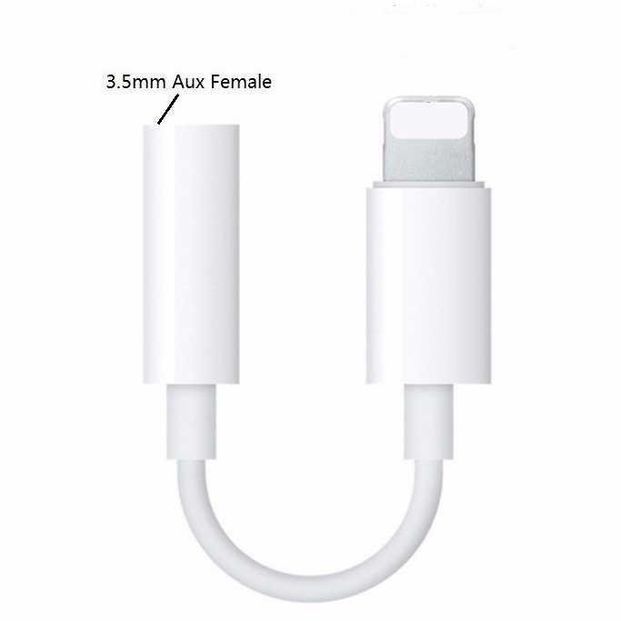 (Allthebest) Adaptor Konektor Lightning iPhone Ke Jack Audio 3,5 mm Headset