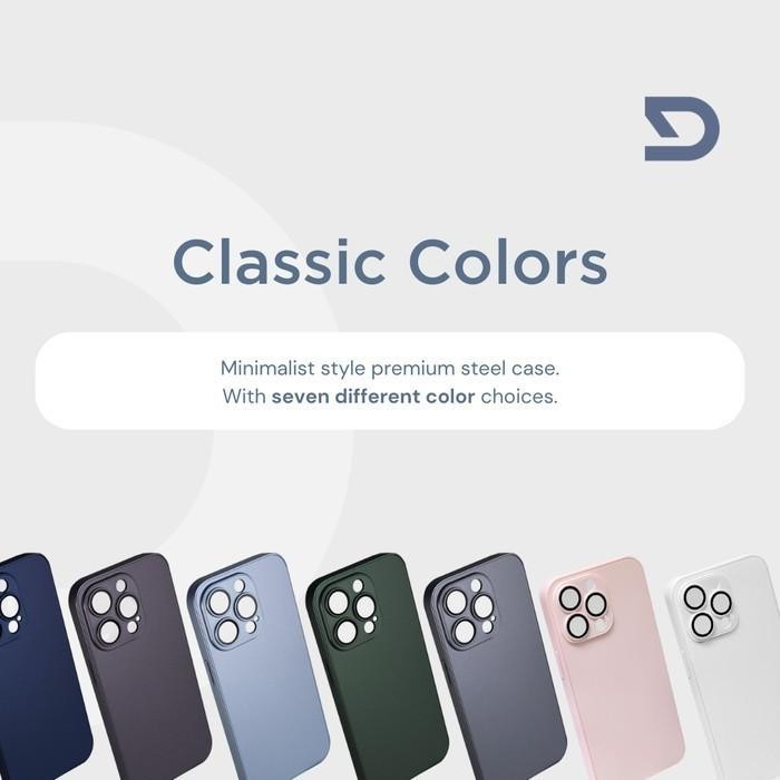 (Allthebest) Case iPhone 11 12 13 14 Pro Max Matte Lens Protector Casing ProSteel