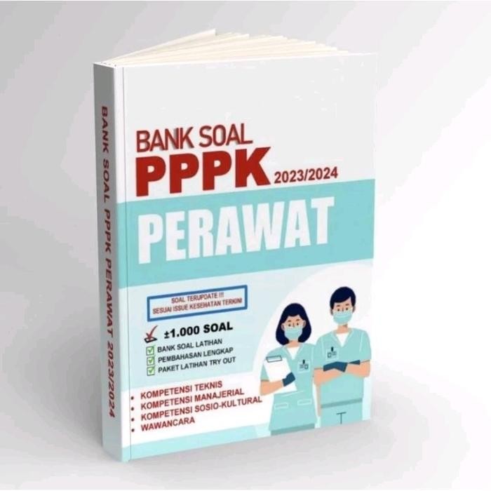 Buku Bank Soal PPPK Perawat 2023/2024 Terbaru