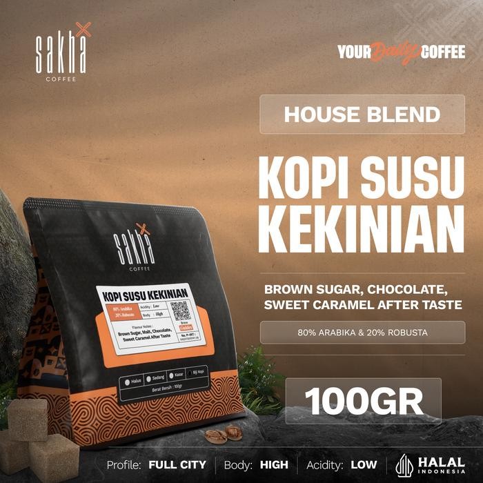 

Nespresso Coffee - Kopi Espresso Blend Es Kopi Susu Kekinian 100Gr Coffe Beans Biji Bubuk