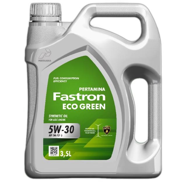 Pertamina Fastron Eco Green LCGC 5w30 5w 30 Mobil Bensin 3.5 Liter Full Synthetic
