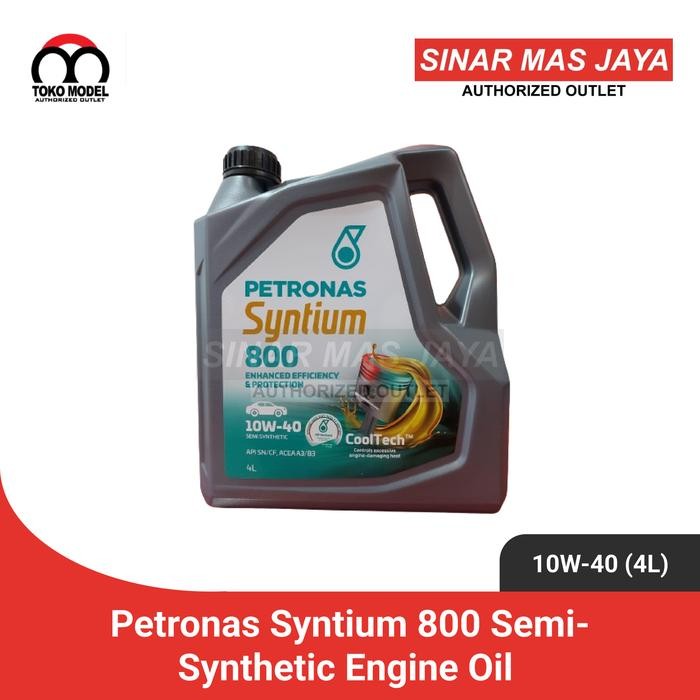 OLI MESIN PETRONAS SYNTIUM 800 10W-40 UNTUK MOBIL BENSIN 4L