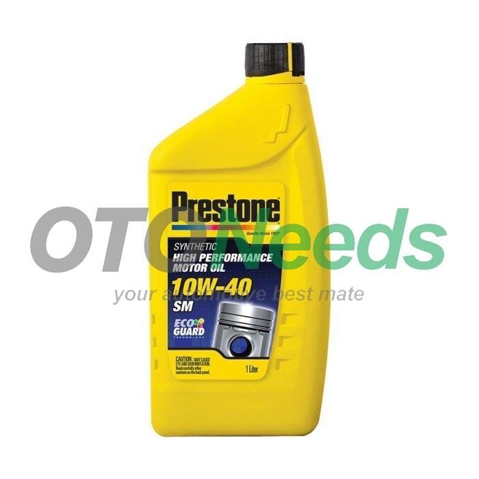 Prestone 10w40 SM/SL 1Lt Oli Synthetic