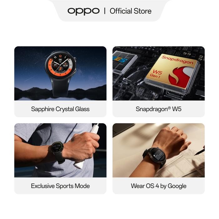 OPPO WATCH X (GARANSI RESMI)