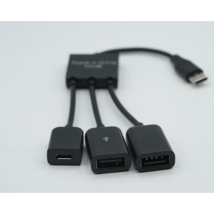 Usb-C Usb Type C Otg 1F3 Power Cable 3 In 1 Usbc 3In1 Hub Data Cable