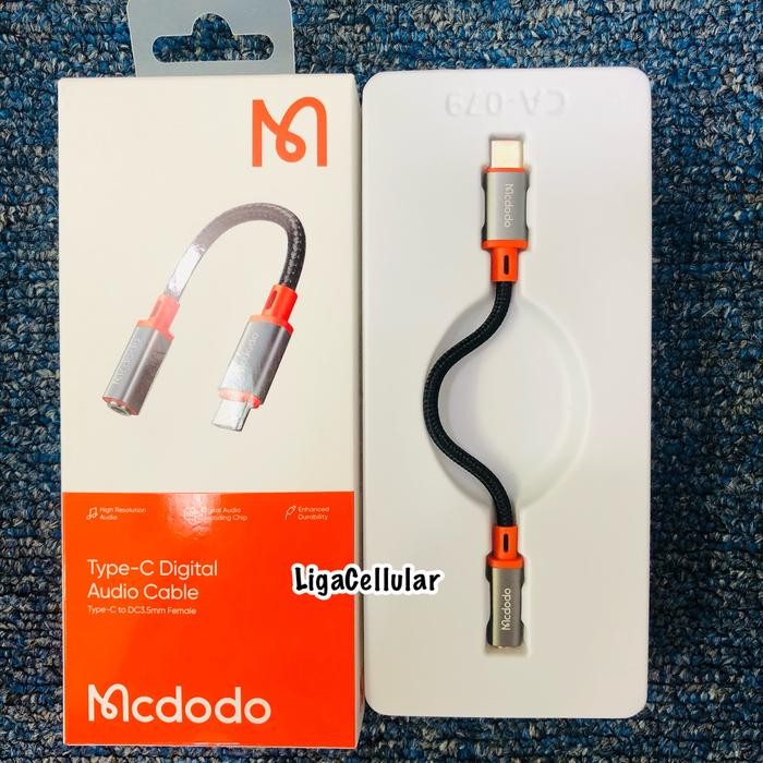 Audio Converter Asus Rog 3 Type C To Jack 3.5Mm Mcdodo Ca-7561