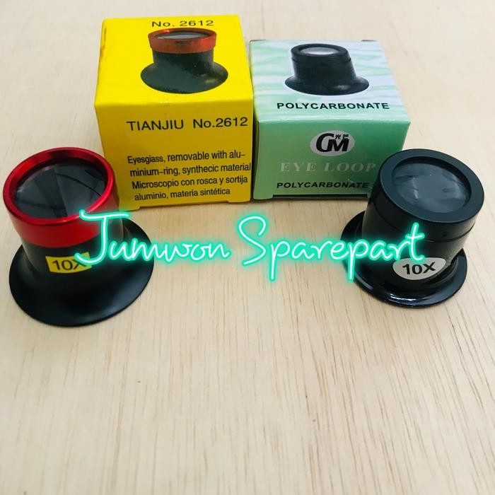 

EYE LOOP / KACA PEMBESAR 10x /WATCH AND JEWELRY MAGNIFYING EYEPIECE