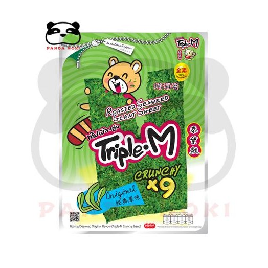 

Diskon! Promo Triple M Roasted Seaweed Original Rumput Laut Panggang Premium