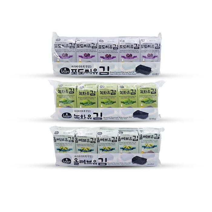 

Diskon! Promo Choripdong Roasted Seaweed 1 Bundle Isi 10 Pack Rumput Laut Korea Halal