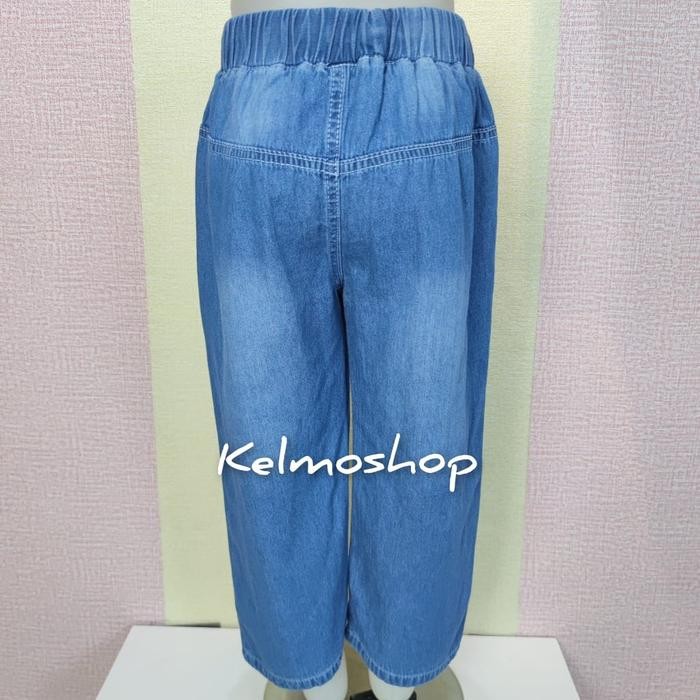 Celana Kulot Panjang Jeans Anak Perempuan/Kulot Jeans Anak/Kulot Jeans Anak Perempuan Berkualitas