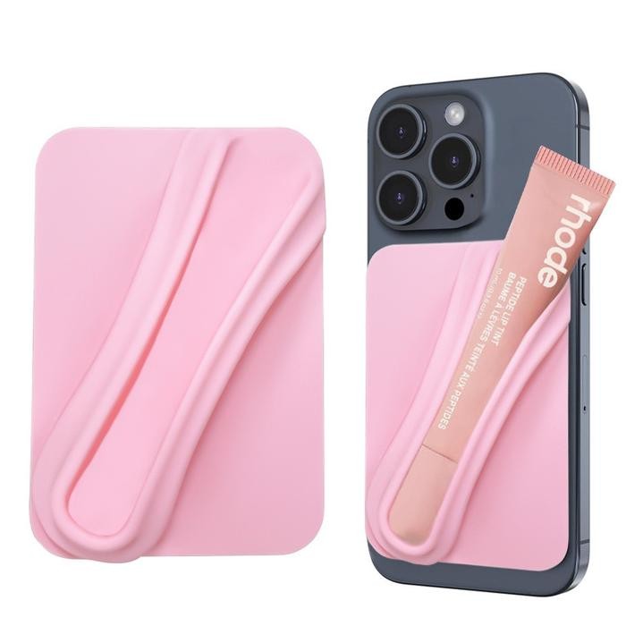 Lip Socket Phone Holder Case Lip Gloss Balm Silicone Rhode Substitute