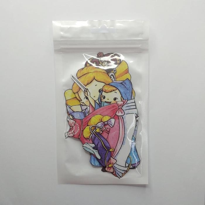 BONGKAR PASANG BAJU KERTAS MAGNET DRESS UP DOLL BUSY PAGE CINDERELLA KODE 1134