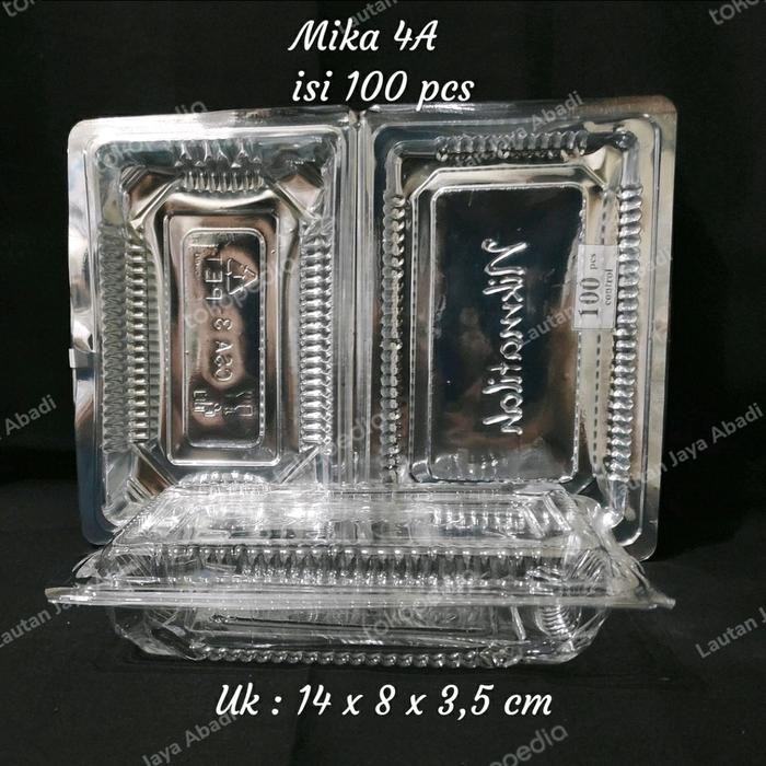 JT mika 4A, mika plastik (isi 100 pcs)