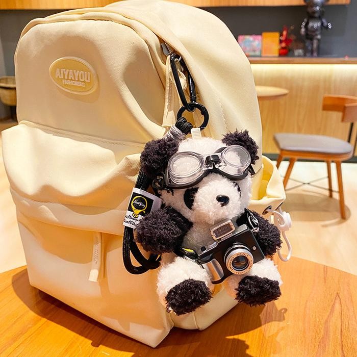 

Terbaru Gantungan kunci boneka beruang mewah lucu/tas sekolah gantungan kunci tas selempang