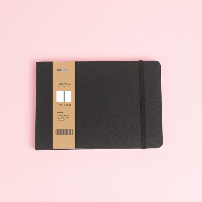 

tersedia bukuqu sketchbook a5 200gsm hardcover - notebook gambar, lukis & cat air tebal