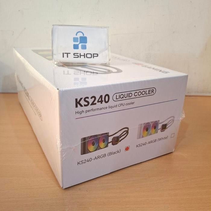 DIGITAL ALLIANCE KAZE KS240 ARGB LIQUID CPU COOLER - BLACK