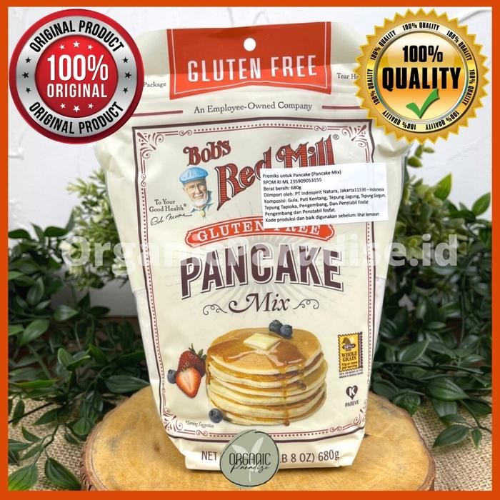 

Terbaru Bob's Red Mill Pancake Mix 680 gram Gluten Free Ready