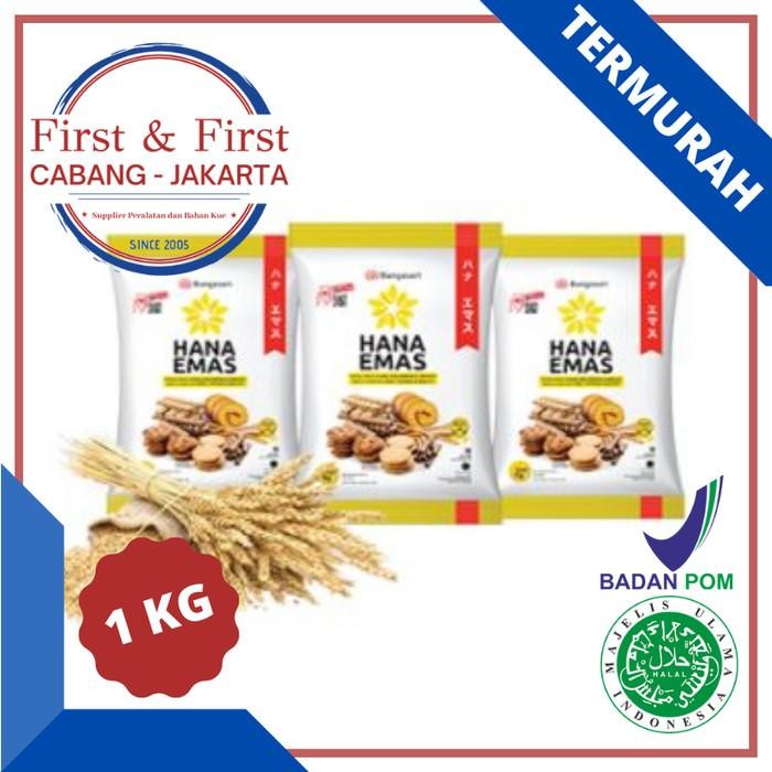 

Terbaru [Grab/Gojek] Tepung Hana Emas 1 Kg x 10 Pcs Ready