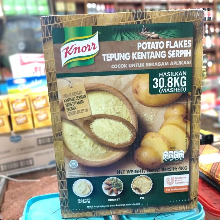 

Sale terbaru knorr potato flakes/tepung kentang serpih Ready