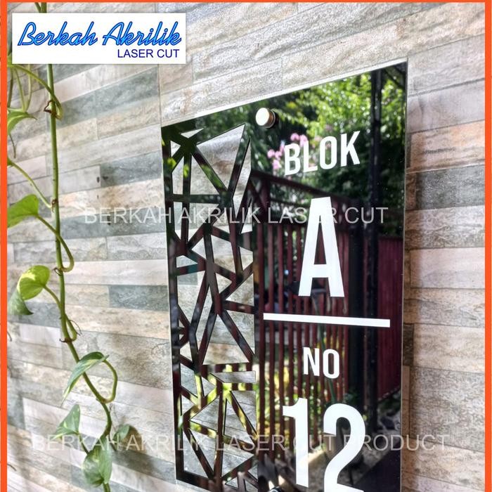 

ID PAPAN NOMOR RUMAH AKRILIK TYPE AESTHETIC MINIMALIS MODERN INDUSTRIAL LASER CUTTING + FREE PEN