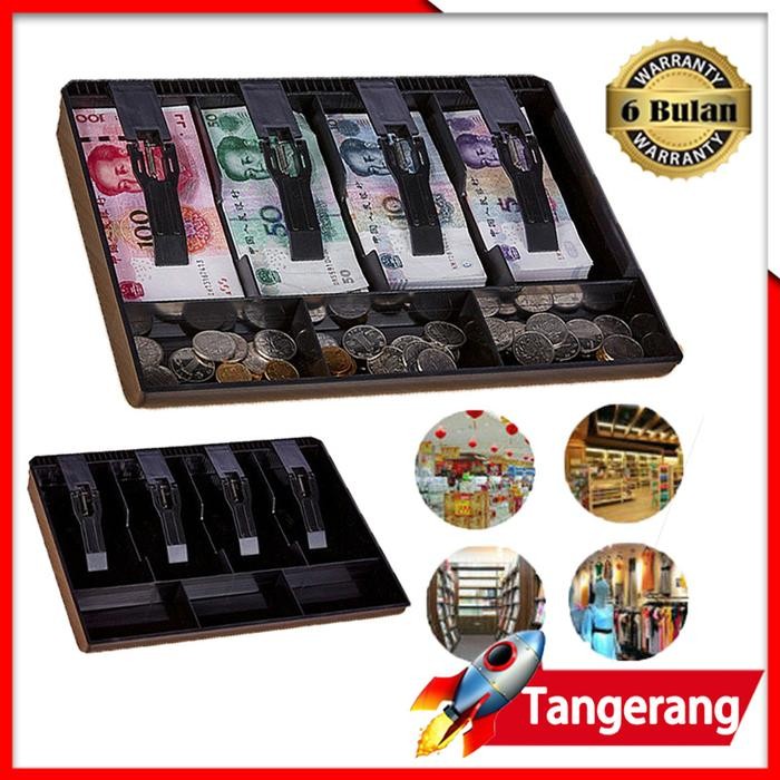 ID LACI KASIR UANG 4/5 KISI LACI UANG LACI KASIR SEKAT KOTAK UANG KASIR