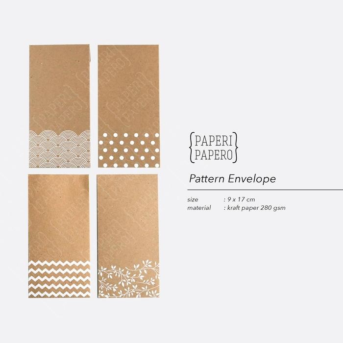 

ID PATTERN ENVELOPE / AMPLOP / ANGPAO - RUSTIC & MINIMALIST