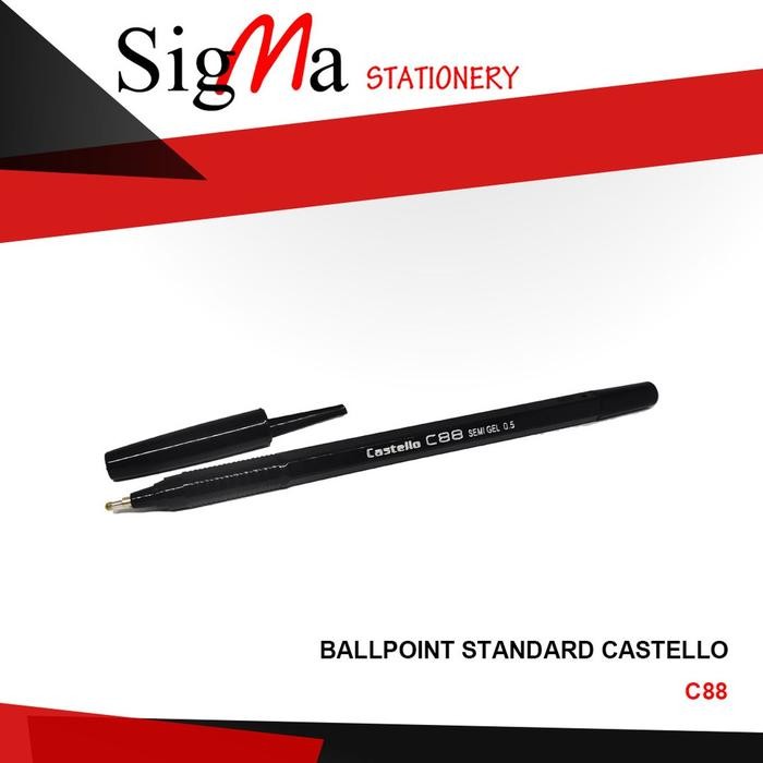 

ID PULPEN STANDAR CASTELLO C88 0.5 MM STANDARD (LUSIN)