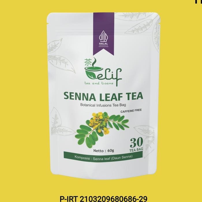 

ELIF TEA AND TISANE SENNA LEAF TEA : TEH DAUN SENNA ISI 30 KANTONG TEH