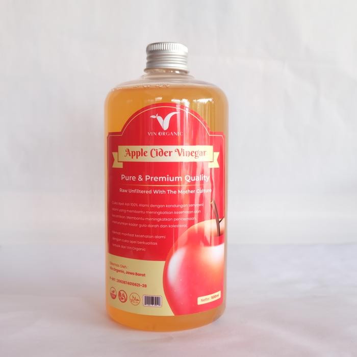 

VIN APPLE CIDER VINEGAR CUKA APEL MURNI WITH THE MOTHER SARI APEL