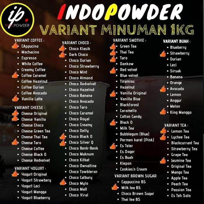 

INDOPOWDER - BUBUK MINUMAN MATCHA GREEN TEA 1KG UNTUK CAFE, WARALABA DAN USAHA MINUMAN KEKINIAN