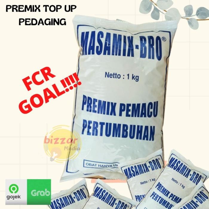 MASAMIX BRO PREMIX AYAM PEMACU PERTUMBUHAN AYAM VITAMIN AYAM