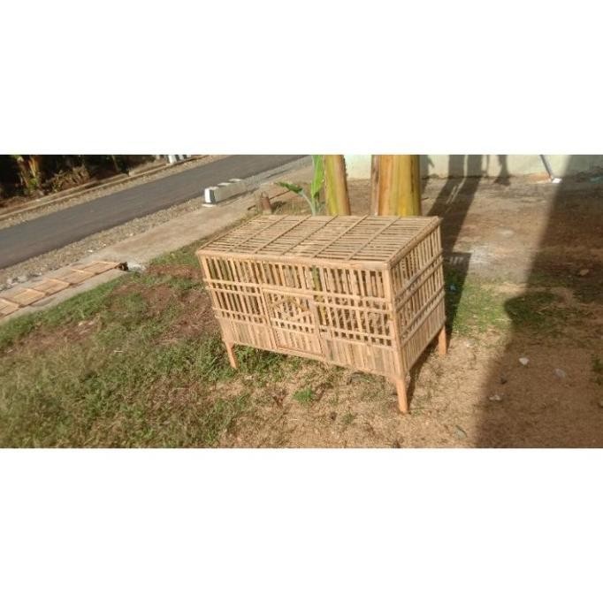 Kandang Ayam Bambu Bisa Bongkar Pasang