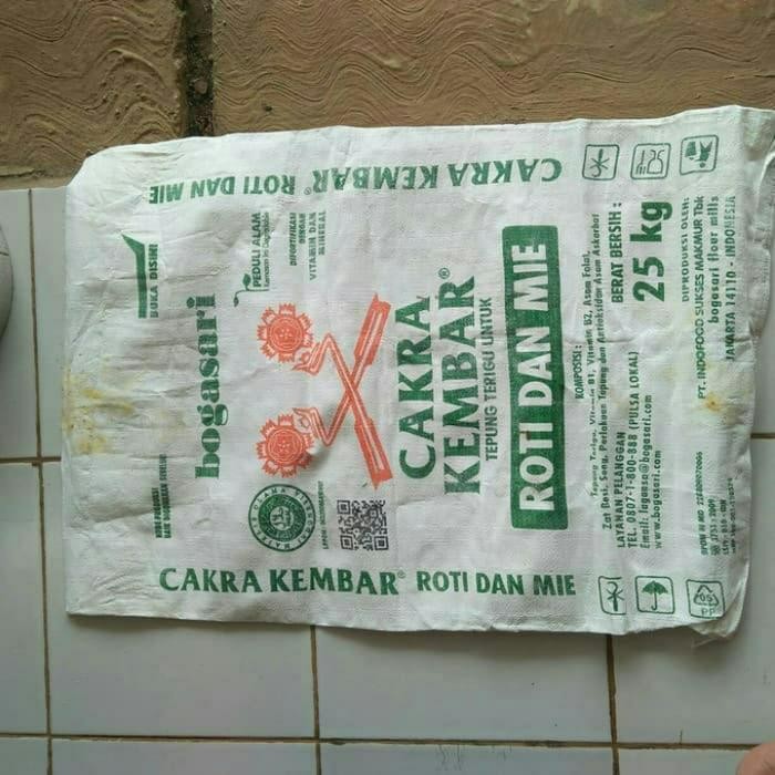 Karung Bekas Terigu 25 kg//Karung bekas MINIMAL ORDER 5