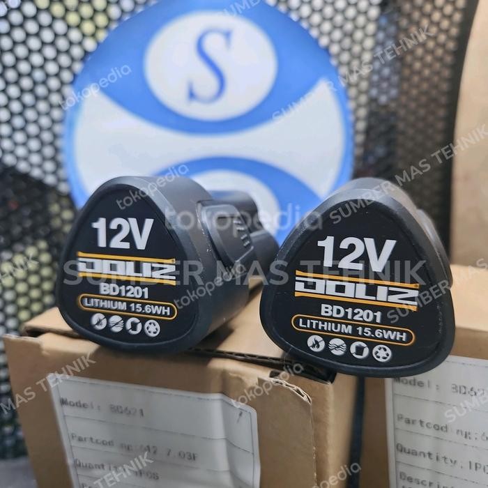 Stok Terbatas Batere Doliz Bd621 Baterai Bd621 Doliz Battery 12 Volt Bor Cordless