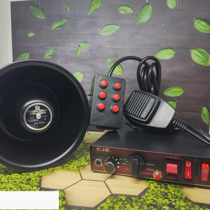 Sirine Patwal Federal Cjb 100W + Modul & Jumper