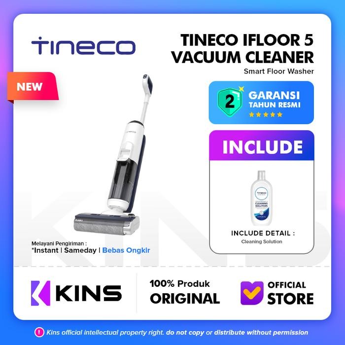 Tineco iFloor 5 Powerful Wet Dry Cordless Stick Vacuum Cleaner Mop