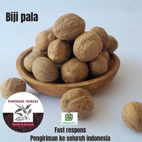 

Biji Pala - 1kg / Nutmeg Whole / Nutmeg Seeds / Buah Pala