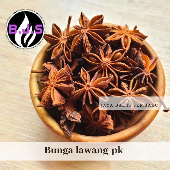 

bunga lawang/star anise 1kg bahan masakan Spices