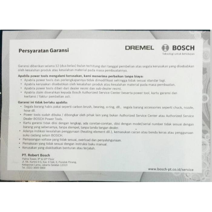 Hemat Mesin Bor Besi / Kayu Tanpa Kabel Bosch Type Gsr 18V Ec