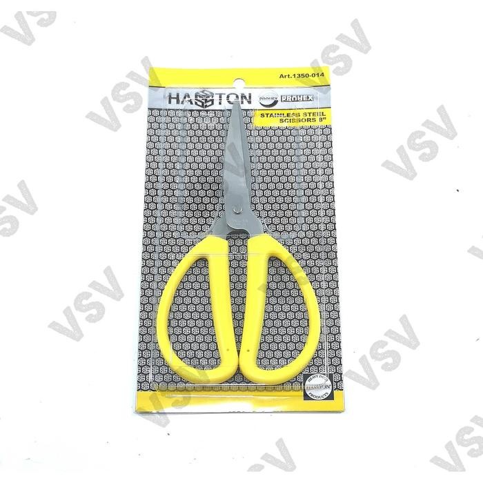 

ID HASSTON GUNTING STAINLESS STEEL 8" 1350-014 GUNTING KODOK KAIN KERTAS HASSTON