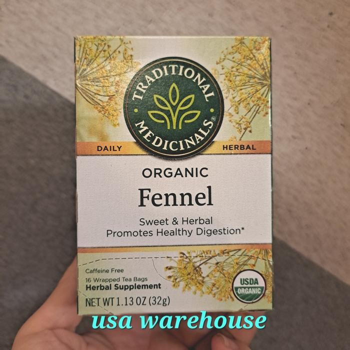 

Traditional Medicinals Organic Fennel 16 tea bags caffeine free