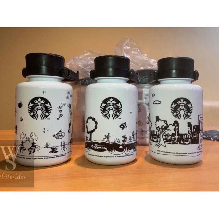 Starbucks X KREABY Original 1L Liter Plastic Reusable Bottle Tumbler