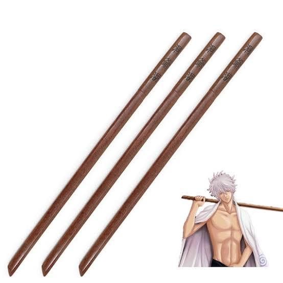 Pedang Kayu Boken Latihan Cosplay Gintama Sakata Gintoki Bokken