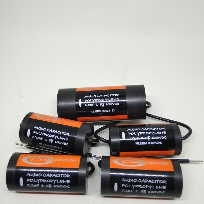 CAPITOLE POLYPROPYLEN AUDIO CAPACITOR 0,47UF/630V DC